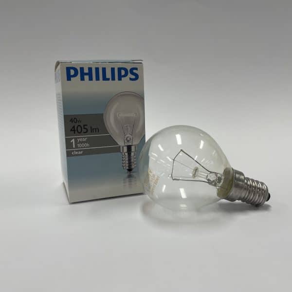 Philips Standaard Globe 40 Watt 45 mm e14