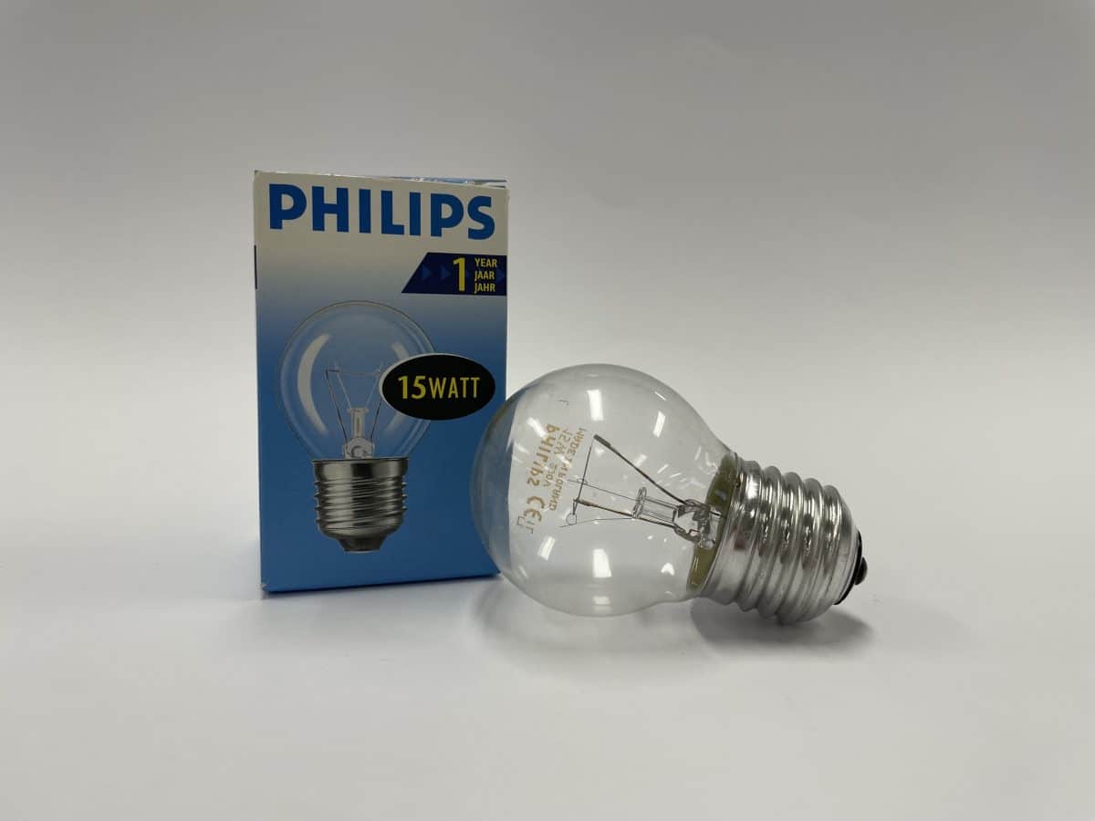 Philips standaard Globe 15 Watt 45 mm E27