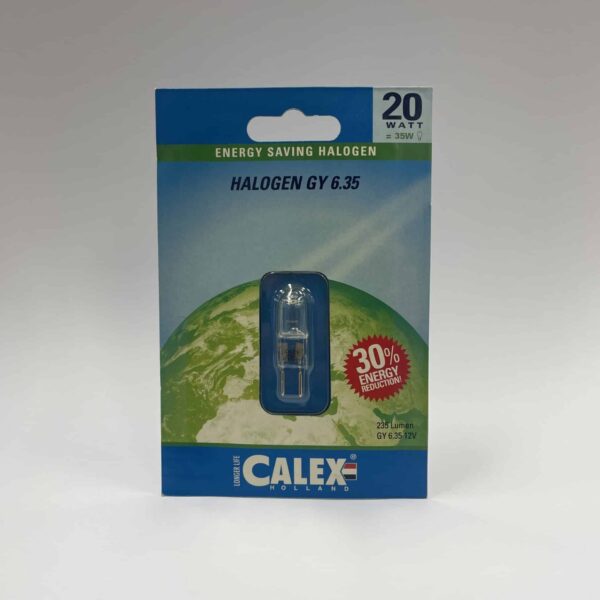 Calex Halogeen GY 6.35 20 watt 35 watt