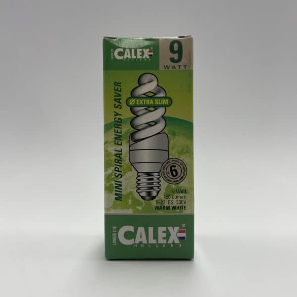 Calex mini spiral energy saver 9 watt
